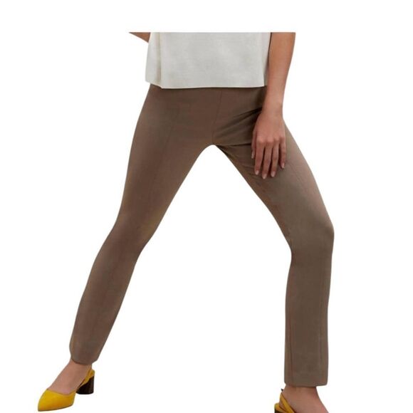 MM. Lafleur Foster Cigarette Pants in Russet 4 - Picture 3 of 7